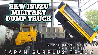 PANG MALAKASANG DUMP TRUCK  SKW MILITARY TRUCKALL WHEEL DRIVE [upl. by Naawaj]