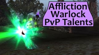 Affliction Warlock PvP Talents in Legion [upl. by Henricks420]