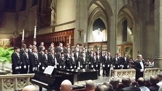 USNA Glee Club The Navy Hymn eternal father spring concert tour 2016 [upl. by Aicillyhp]