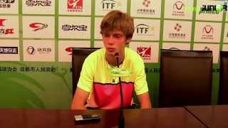 Andrey RUBLEV interview [upl. by Yelime608]