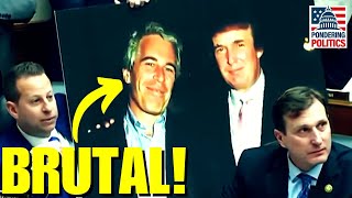 OUCH Democrat PUBLICLY REVEALS Trumps Ties to Jeffrey Epstein [upl. by Naillil50]