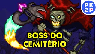 Lich Boss do Cemitério VS Ciclo de Buff Bárdicos ► Terraria Thorium 34 [upl. by Birck]