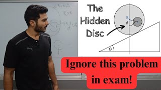 Can you find the hidden disc  IPhO problem  JEENEET [upl. by Ydnyc]