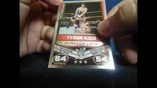 Opening a WWE Slam Attax Rebellion Display Prt 1 [upl. by Zicarelli]