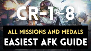 CR1 to CR8 Easiest AFK Guide Ela Analysis and Pulling【 Arknights】 [upl. by Fannie306]