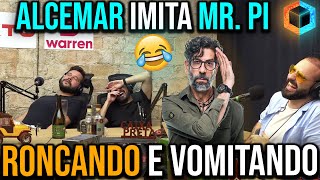 Alcemar imita Mr Pi roncando e vomitando 😂 Cortes do Caixa Preta [upl. by Naeruat696]