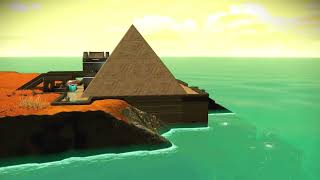 No Mans Sky  Nautilon Pyramid moved to final spot at Pyramid Alpha base [upl. by Anibur]