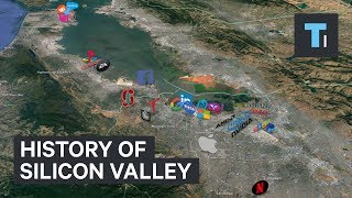 Animated timeline shows how Silicon Valley became a 28 trillion neighborhood [upl. by Latia]