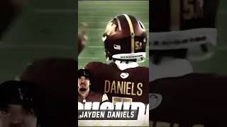 Jayden Dainels ROTY washingtoncommanders nfl football footballshorts skilled roty [upl. by Anitnoc363]