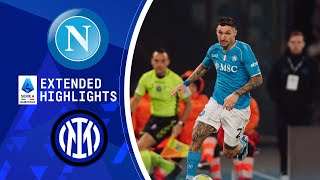 Napoli vs Inter  Extended Highlights  Serie A  CBS Sports Golazo [upl. by Cargian]