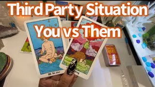 Third Party Situation You vs Them🤭🧿Pick A Card💌😬🥰🤩😎🔮🌊🔥🌪🌬🙏🏽🌎🧨 [upl. by Nnylram]