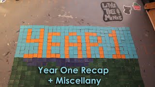 Year One Recap and Miscellany  Cats Cricut Clay Music ROI [upl. by Aerdnaid656]