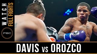 Davis vs Orozco FULL FIGHT June 3 2016  PBC on Spike [upl. by Hooke]