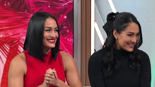 Nikki and Brie Garcia Talk Reality Series quotTwin Lovequot  New York Live TV [upl. by Mike]