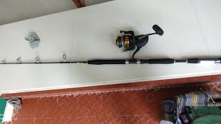 CAPERLAN JIGGING ROD 55FT REVIEW DECATHLON SHOPING [upl. by Samuella471]