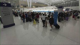 Flights impacted at Indianapolis International Airport due to technology outage [upl. by Gerstner456]