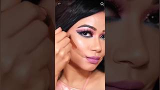 I tried viral cello tape contour hack makeuptips beautyhacks makeuphacks shorts viralhacks [upl. by Laden]