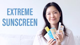 Fav Extreme Sunscreens  HighProtection  New UV filters  Most Resistant SPF [upl. by Ekez]