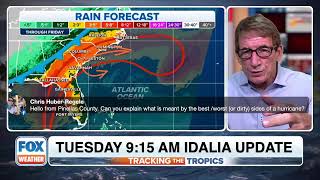 915 AM HURRICANE IDALIA UPDATE [upl. by Ternan]