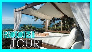 OCCIDENTAL AT XCARET DESTINATION  MEXICO RESORT  ROYAL SUITE ROOM TOUR [upl. by Weirick]