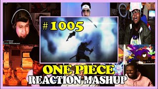 Kaido Takes Kikus Arm One Piece Episode 1005 Reaction Mashup [upl. by Chrisoula]