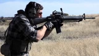 M16A4 clone hammered pair moving and shooting [upl. by Demmer]