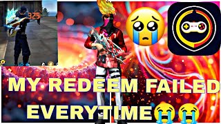 FREE FIRE SOLO TOURNAMENT🔥🔥REDEEM PROBLEM IN MY ACCOUNT😭😭 HOW TO FIX THIS PROBLEM TELL IN COMMENTS [upl. by Taveda]