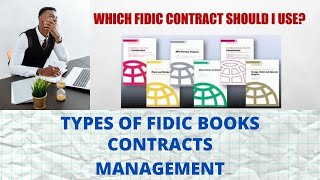 FIDIC Book Types  Which one to use when   Contract Management [upl. by Lieberman]