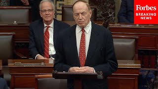 An Experience Of A Lifetime Richard Shelby Makes Senate Floor Farewell Speech [upl. by Dillie]