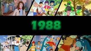 Génériques Dessins Animés  1988 [upl. by Debbie]