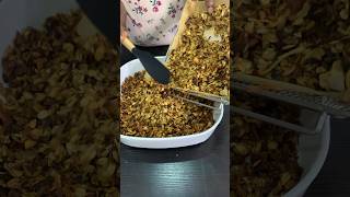 Home made Granola Recipe🥰 granolarecipe homemadegranola foodblogger blowthisaccountup trend [upl. by Betz]