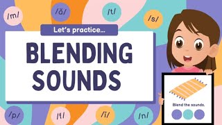 Blending sounds Phonics blending blendingsounds phonics words [upl. by Ulick]