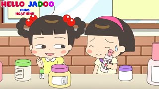 Jadoo Và Minji Trang Điểm  Xin Chào Jadoo  Hoạt Hình Hello Jadoo Được Yêu Thích Nhất [upl. by Rimas]