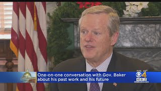 Oneonone with Charlie Baker about past work future with NCAA [upl. by Atsejam]