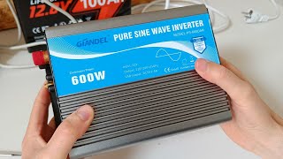 Best Budget OffGrid Inverter  Giandel 600W Inverter Review [upl. by Donnelly]