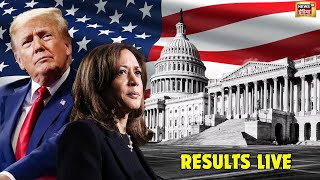 2024 US Election Results Live Updates Trump takes early lead in swing states Kamala falls behind [upl. by Nata]