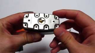 Master Lock Magnum or Excell Laminated Padlock Gutted and Analysed [upl. by Netnerb]