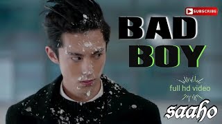 Saaho Bad Boy song  Korean Mix Full Hindi Video SongPrabhas Badshah ya ali rampol  video song [upl. by Sondra]