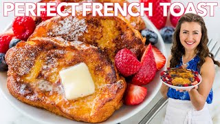 How To Make FRENCH TOAST  Classic French Toast Recipe [upl. by Kcirddet]