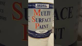 Bedec multi surface paint [upl. by Ellinet]