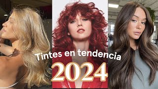 LAS TENDENCIAS DE COLOR 2024 🎀 CABELLO [upl. by Haase719]