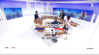 Municipales 2020  débat du second tour à Metz [upl. by Kamilah680]