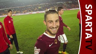 Sparta GoPro 4  Zápasový den na Letné [upl. by Ysnat45]