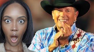 FIRST TIME REACTING TO  GEORGE STRAIT quotTHE COWBOY RIDES AWAYquot REACTION [upl. by Simon]