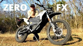 Zero Motorcycles FX Honest Review [upl. by Rector]