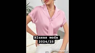 Hermosas blusas 242025 fashion moda style [upl. by Lledo19]