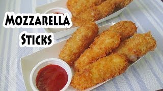 How To Make Mozzarella Sticks Pinoy [upl. by Erihppas588]