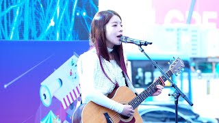 231005 주니엘 JUNIEL  나쁜 사람 Bad Man 미식여행과 함께하는 K컬처 스테이지 직캠 Fancam [upl. by Younger]