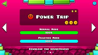 Geometry Dash SubZero – “Power Trip” 100 Complete Coin Update [upl. by Jari]