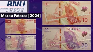 Macaus New Banknote Series  Banco Nacional Ultramarino • BNU [upl. by Pearla]